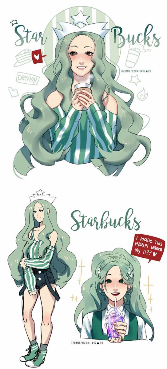 fast-food-restaurants-anime-characters