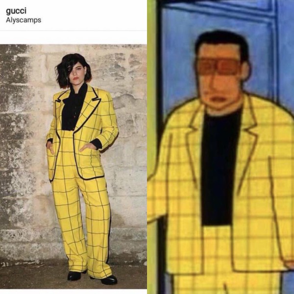 グッチがインスタに載せたスーツがｗｗｗｗｗ 画像あり 逆に