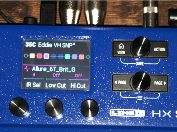 Line 6 HELIX IRインストール済 Line6 HelixにIR（インパルス・レスポンス）データを読み込ま