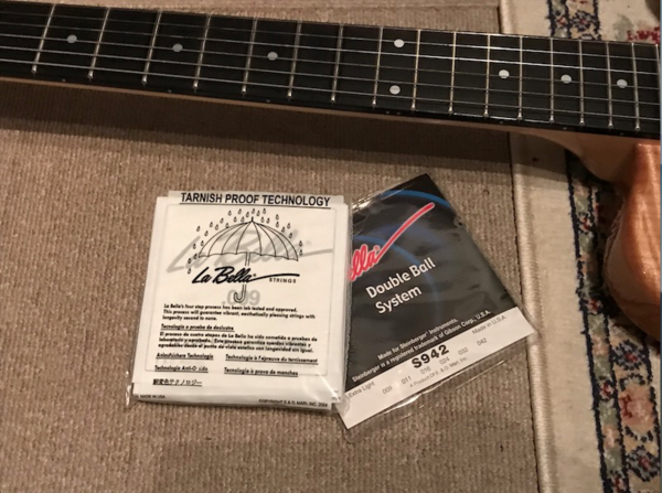 Allan Holdsworth Model弦交換La Bella S942-Smith Pro Formula Polish