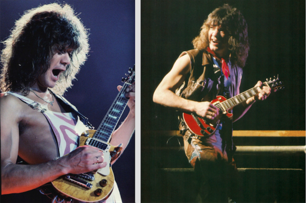 エディヴァンヘイレンのミニレスポール、PEAVEY製EVH製ミニウルフ