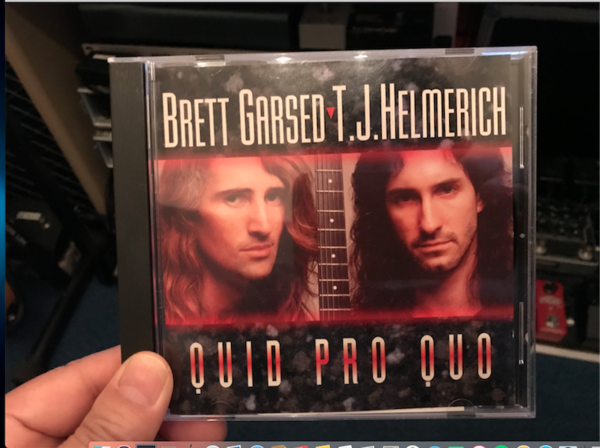 Garsed & Helmerich 1994 『The song ”Quid Pro Quo” from clinic back in  94』お薦めされたぞ！ : Blues For Tony