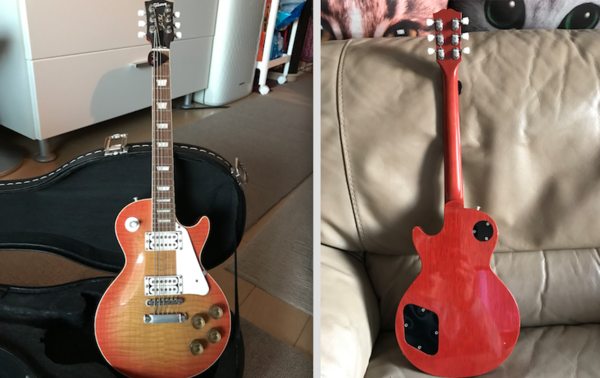 Gibson Miniature Les Paul 1959 Burst Party Customなのか？それとも売店お土産品なのか？ : Blues  For Tony