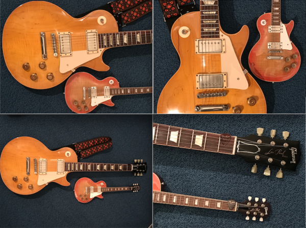 Gibson Miniature Les Paul 1959 Burst Party Customなのか？それとも売店お土産品なのか？ : Blues  For Tony