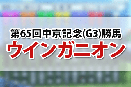 中京記念の着順結果と払戻金 2017 競馬予想 無料で全レース分読める 365日競馬速報