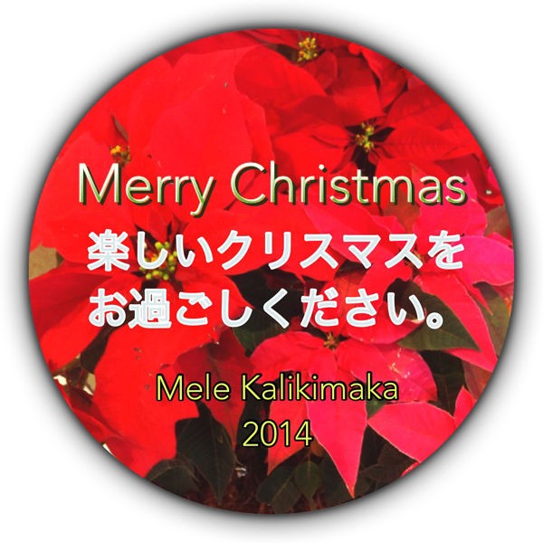素敵なクリスマスを どんなクリスマスアルバムを聴いてお楽しみですか 東海林仁の心はいつもハワイアン Hawaiian Fan Magazine Hitoshi Shoji S Heart Is Always Hawaiian