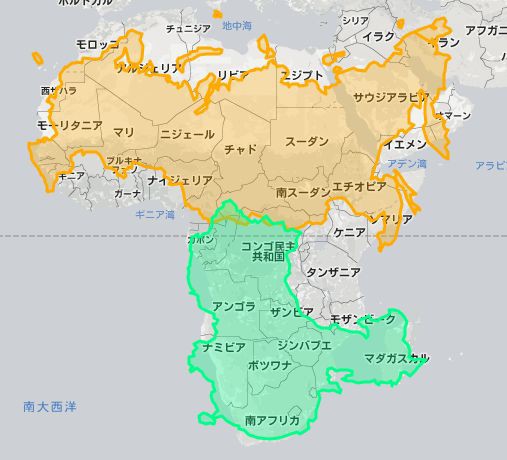 平面地図では分からない 真の国土の大きさが分かるサイト ｔｈｅ ｔｒｕｅ ｓｉｚｅ ｏｆ 情報発信系ｂｌｏｇ Altair 00