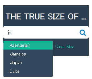 平面地図では分からない 真の国土の大きさが分かるサイト ｔｈｅ ｔｒｕｅ ｓｉｚｅ ｏｆ 情報発信系ｂｌｏｇ Altair 00