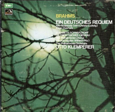 GB EMI SLS821 オットー・クレンペラー フィルハーモニア管 シュヴァルツコップ フィッシャーu003dディースカウ ルートヴィヒ ブラームス ドイツ ・レクイエム : 100年後でも聴いて楽しいアナログ名盤レコード
