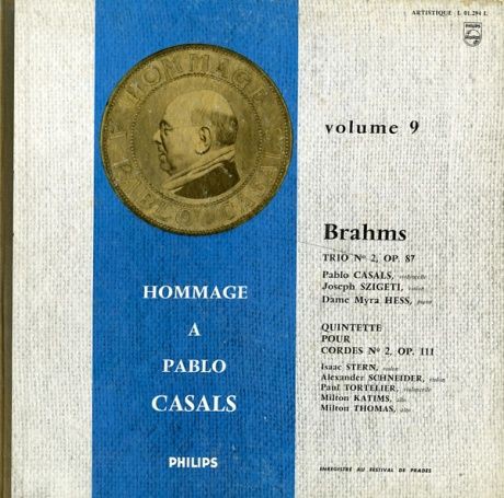パブロ・カザルス サイン色紙 1961年来日時 Pablo Casals パブロ・カザルス Pablo Casals 自筆サイン入りタイプ書簡 (チェ