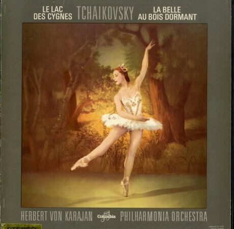FR COLUMBIA SAXF139 ヘルベルト・フォン・カラヤン フィルハーモニア管弦楽団 チャイコフスキー バレエ組曲「白鳥の湖」「眠りの森の美女」  : 100年後でも聴いて楽しいアナログ名盤レコード
