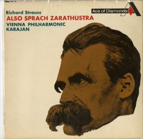 GB DECCA SDD175 ヘルベルト・フォン・カラヤン ウィーン・フィルハーモニー管弦楽団 リヒャルト・シュトラウス 交響詩「ツァラトゥストラはかく語りき」  : 100年後でも聴いて楽しいアナログ名盤レコード