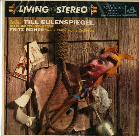 US RCA LSC2077 フリッツ・ライナー ウィーン・フィル リヒャルト・シュトラウス ティル・オイレンシュピーゲルの愉快ないたずら、死と変容  : 100年後でも聴いて楽しいアナログ名盤レコード