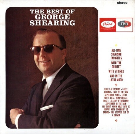 GB CAPITOL ST2104 ジョージ・シアリング THE BEST OF GEORGE SHEARING :  100年後でも聴いて楽しいアナログ名盤レコード