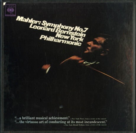 AU CBS 2BR220021 レナード・バーンスタイン ニューヨーク・フィルハーモニック マーラー 交響曲7番 :  100年後でも聴いて楽しいアナログ名盤レコード