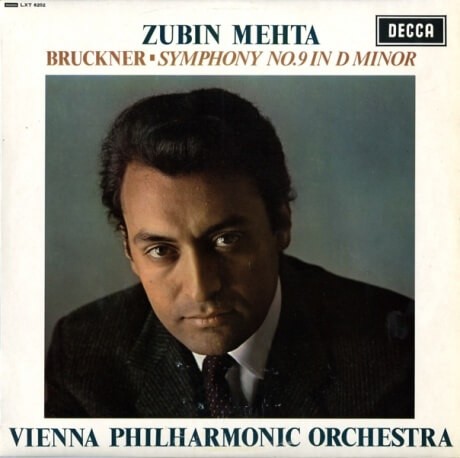 GB DECCA LXT6202 ズービン・メータ ウィーン・フィルハーモニー管弦楽団 ブルックナー 交響曲9番 :  100年後でも聴いて楽しいアナログ名盤レコード