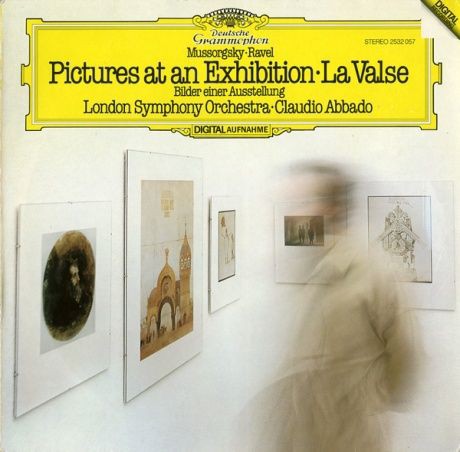 De Dgg 2532 057 クラウディオ アバド ロンドン響 ムソルグスキー 展覧会の絵 ラヴェル ラ ヴァルス 100年後でも聴いて楽しいアナログ名盤レコード
