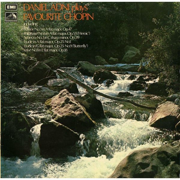 Gb Emi Hqs1251 ダニエル アドニ ショパン ピアノ練習曲集 100年後でも聴いて楽しいアナログ名盤レコード