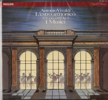 NL PHILIPS 412 128-1 ピーナ・カルミレッリ イ・ムジチ合奏団 ヴィヴァルディ 調和の幻想 Vivaldi L'estro  armonico : 100年後でも聴いて楽しいアナログ名盤レコード