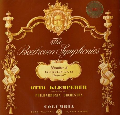 GB COLUMBIA SAX2260 オットー・クレンペラー フィルハーモニア管弦楽