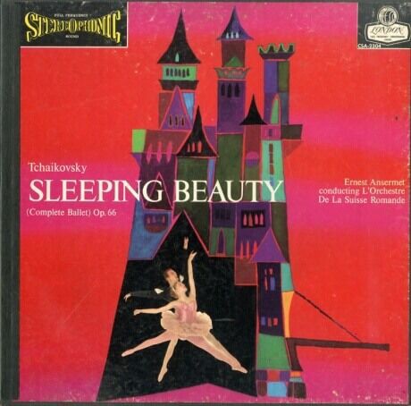 アンセルメ チャイコフスキー 眠れる森の美女 Op.66 全曲 スイス・ロマンド管弦楽団 ステレオ 紙ジャケ 美品