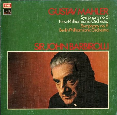 GB EMI SLS851 ジョン・バルビローリ ニュー・フィルハーモニア管 ベルリン・フィル マーラー 交響曲6番/9番 :  100年後でも聴いて楽しいアナログ名盤レコード