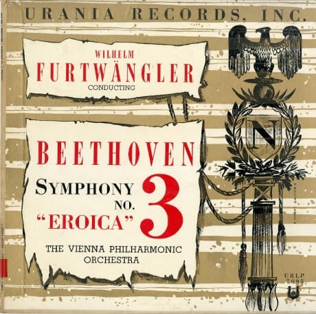 フルトヴェングラー ウラニア エロイカ LP 米盤 ベートーヴェン 交響曲