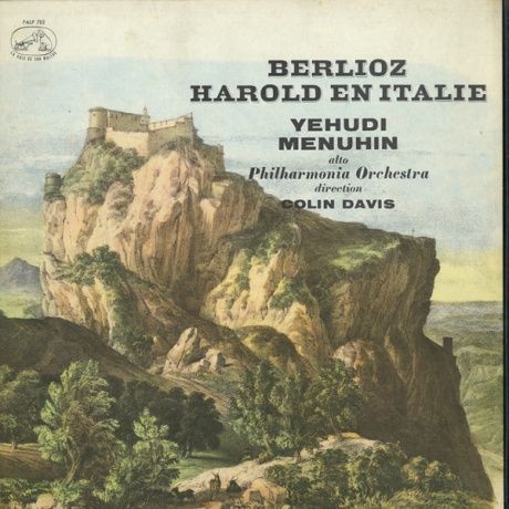 FR EMI FALP782 ユーディ・メニューイン コリン・デイヴィス フィルハーモニア管弦楽団 ベルリオーズ イタリアのハロルド :  100年後でも聴いて楽しいアナログ名盤レコード