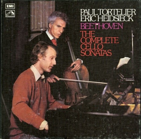 GB EMI SLS836 ポール・トルトゥリエ エリック・ハイドシェック ベートーヴェン チェロ・ソナタ全曲 :  100年後でも聴いて楽しいアナログ名盤レコード