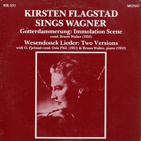 [CD/Emi]ワーグナー:ヴェーゼンドンクの歌他/K.フラグスタート(s)&G.ムーア(p)