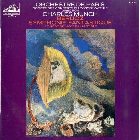 FR VSM CVB2037 シャルル・ミュンシュ パリ管弦楽団 ベルリオーズ 幻想交響曲 : 100年後でも聴いて楽しいアナログ名盤レコード