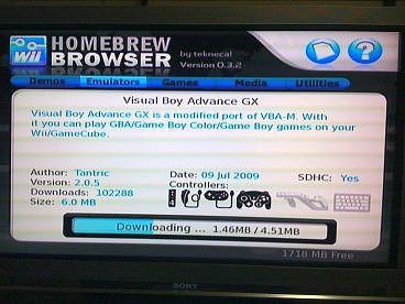 Wii Homebrew Browser Ver 0 3 9c 公開 ゲーム改造徹底