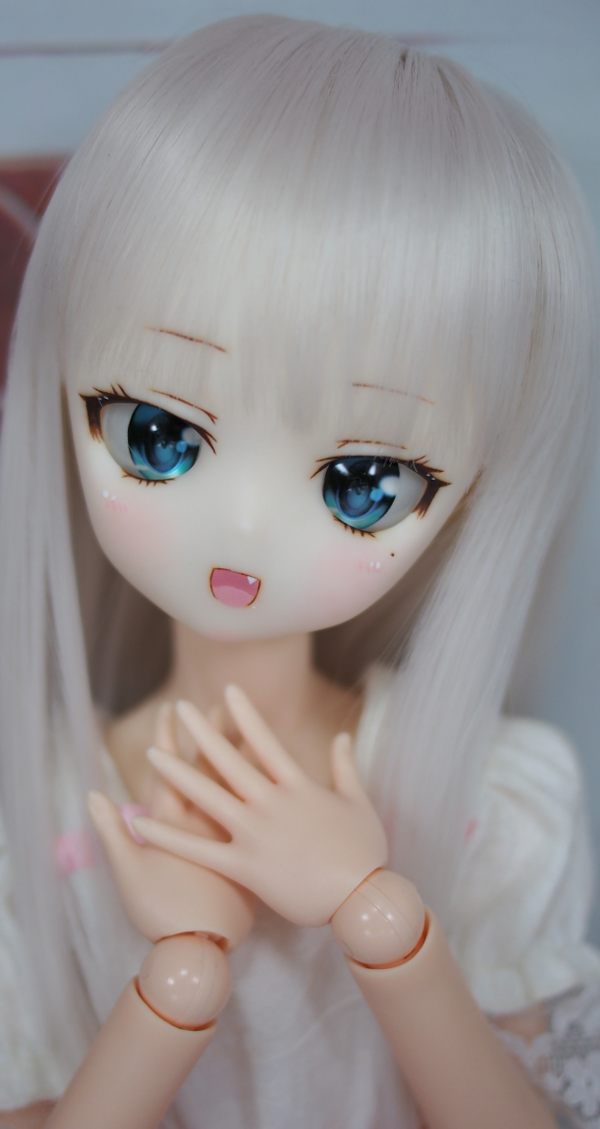 DDH-01ヘッド（ホワイト肌）のメイクカスタムやってみた。 あと設定の考え方とか : amagaseのドール初心者日記