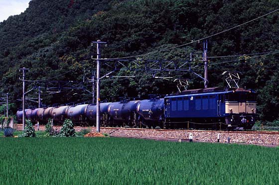 EF64-58＋タキ43000形×8両（装飾後初運用） : FreeBee vol.2