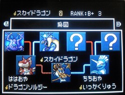 ドラゴンクエストモンスタージョーカー2 配合 2 四季日記