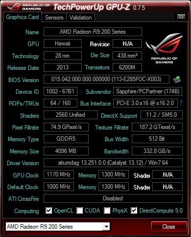 radeon R9 290 BIOS 書き換え！ : のんびりＡＭＤブログ