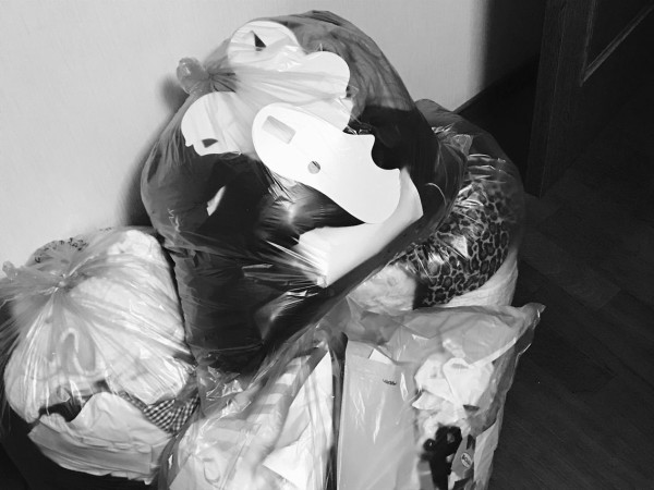 □断捨離実行中！：服の断捨離□ : やさしい時間と、もたない暮らし