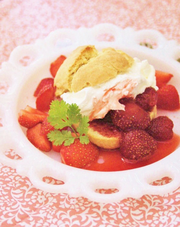 American Strawberry Shortcake ストロベリー ショート ケーキ アメリカごはん2 田舎町での素敵な生活