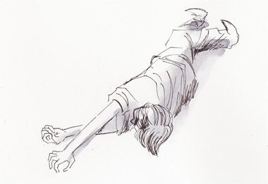 孤島ひとりぼっち もう一度読んでみる挿絵 あみあきひこ漫画描きブログ