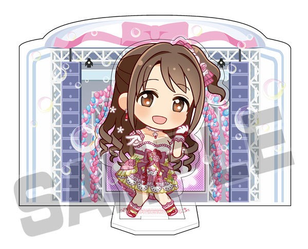 Character Plate Deresute 1 PC -Your Choice THE IDOLM@STER Cinderella Girls 