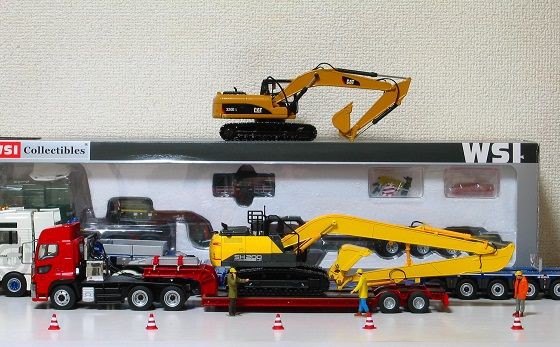 SUMITOMO SH200LC-3 1/50スケールモデル Sumitomo SH200LC-6LR Long Reach Excavator - 1:50 Scale
