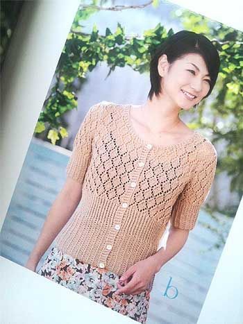 日本ヴォーグ社発刊「春夏のニット涼しげな透かし模様と美しいクンスト