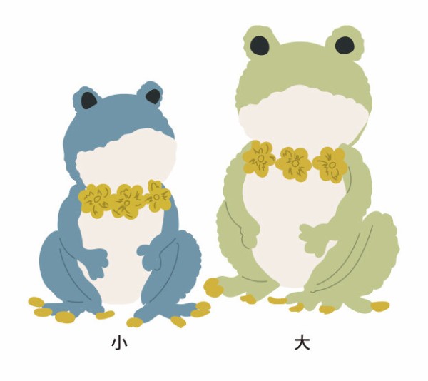 あみぐるみ⭐️雨の日カエルちゃん （ハンドメイド あみぐるみ 潔く 