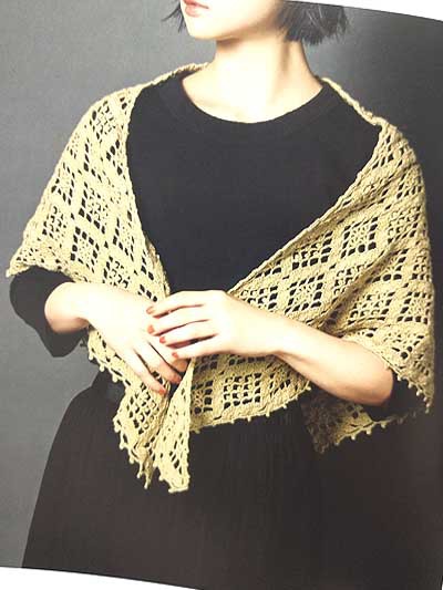 ブティック社発刊「軽やかに纏う手編みのストール」ブックレビュー後編