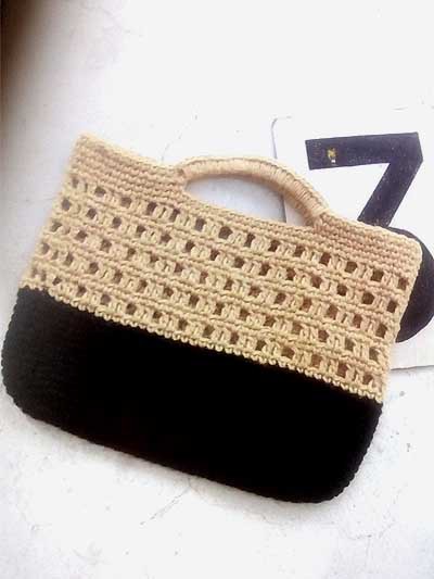 朝日新聞出版発刊 麻ひもで編むバッグ ブックレビュー前編 ハマナカが運営する 手編みと手芸の情報サイト あむゆーず のぶろぐ