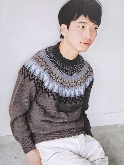 朝日新聞出版発刊 シンプルデザインのメンズニットm L Llsize ブックレビュー前編 ハマナカが運営する 手編みと手芸の情報サイト あむゆーず のぶろぐ