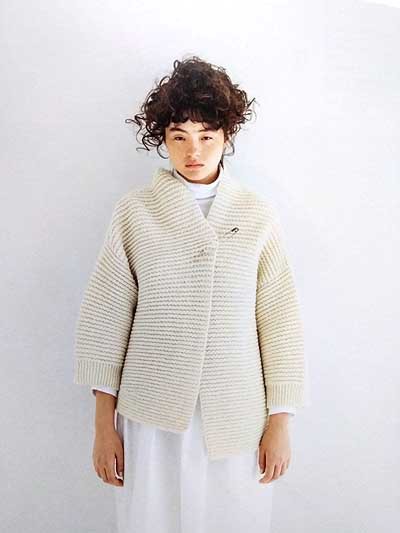 サイチカ先生著「白い糸で編むセーターの本」ブックレビュー前編