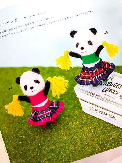 Fluffy Mary先生著「羊毛フェルトで作る おしゃれでかわいい動物 