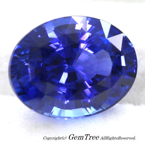 全面に広がる美しいブルー コーンフラワーブルーサファイア 3 50ct 非公式 Gem Tree