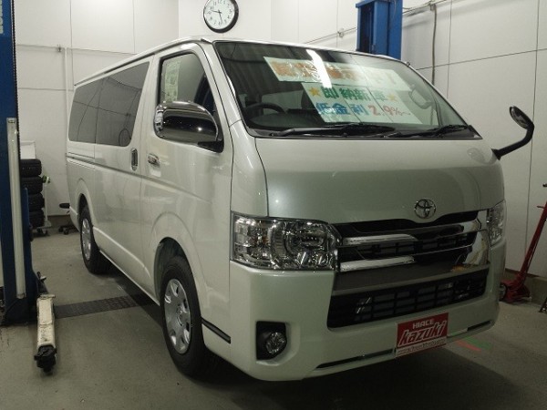 新車４型ハイエース 即納車情報 カズキオートスタッフブログ